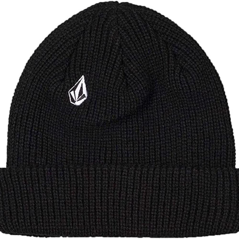 Volcom  Sweep  Lined Beanie Black   NEW  Unisex - Picture 2 of 7